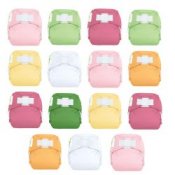 Bum Genius 15 Nappy Pack - From Birth To Potty - Carnival Candy Style